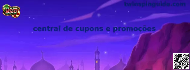 Central de cupons e promoções